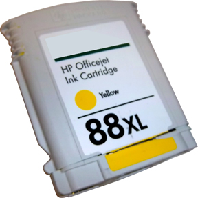 HP 88 Yellow XL Compatible Ink C9393A C9388AE HP88 Ink 