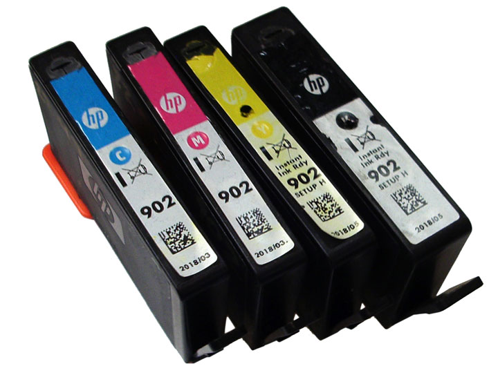 Black,Cyan,Magenta,Yellow, 4 Pack WOKOK Remanufactured Ink Cartridge Replacement for HP 902 XL 902XL Ink Cartridge to use with OfficeJet Pro 6978 6968 6970 6975 6954 6958 6962 New Upgraded Chips 